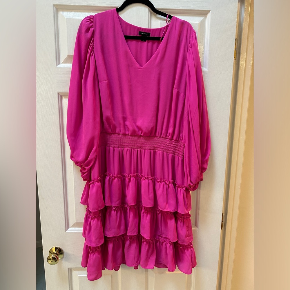 Halogen 1X Pink Dress